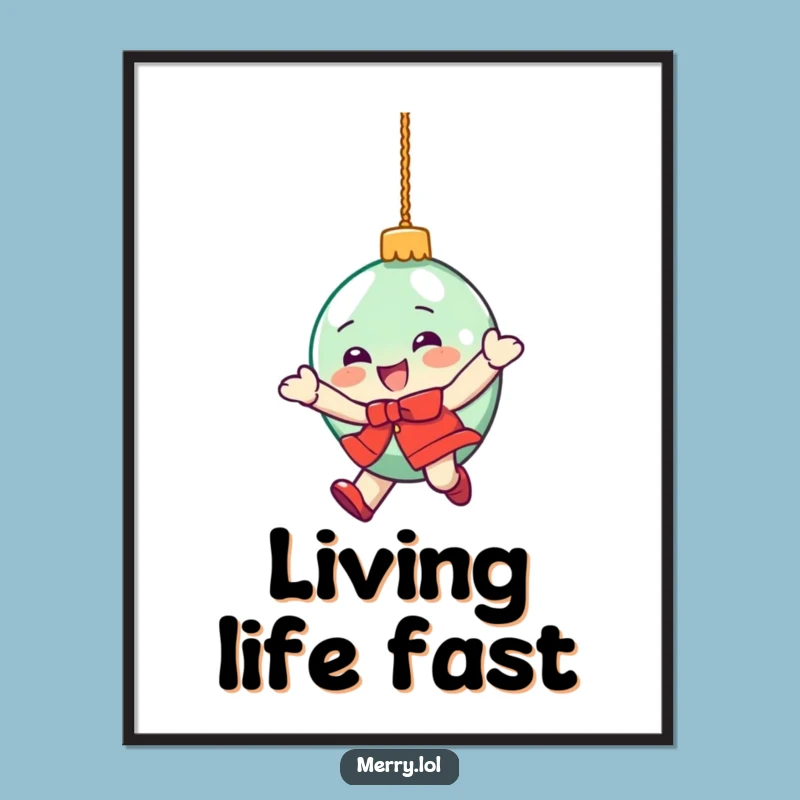 Funny Ornament Spin Digital Art: Hilarious Holiday Decor for Instant Joy