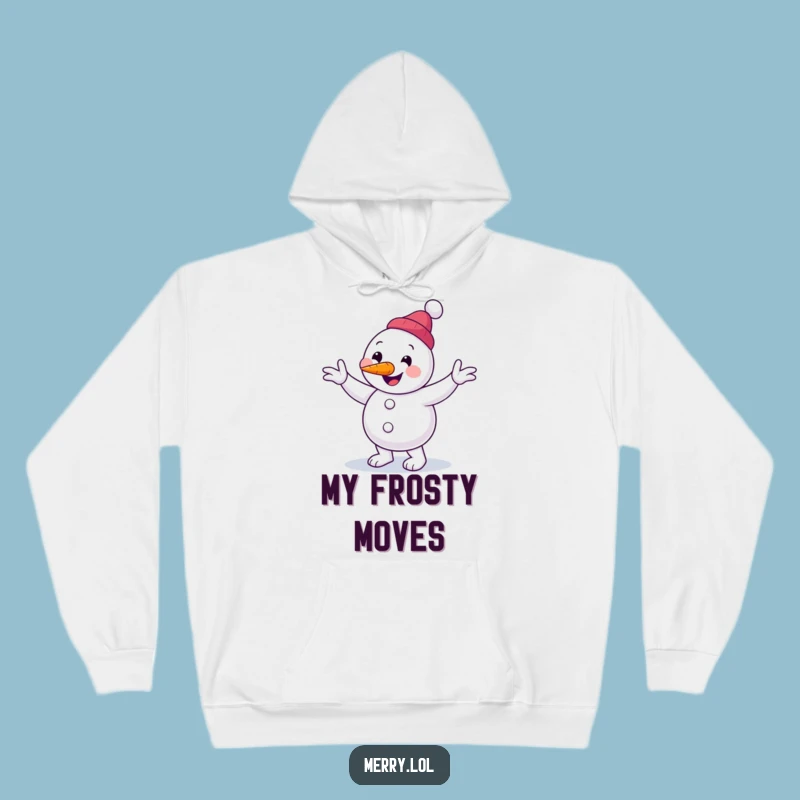 Funny Snowman Jig Hoodie: Cozy Comfort, Winter Fun, Perfect Funny Gift for Chilly Days
