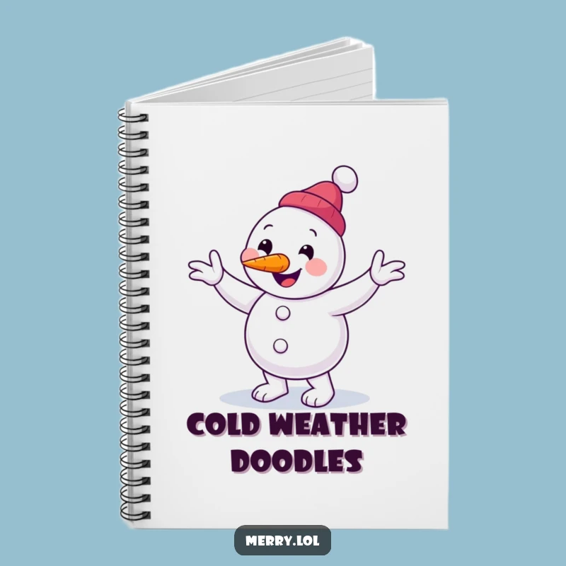 Funny Snowman Jig Notebook: Jot Down Winter Ideas with Fun, A Hilarious Funny Gift for Students