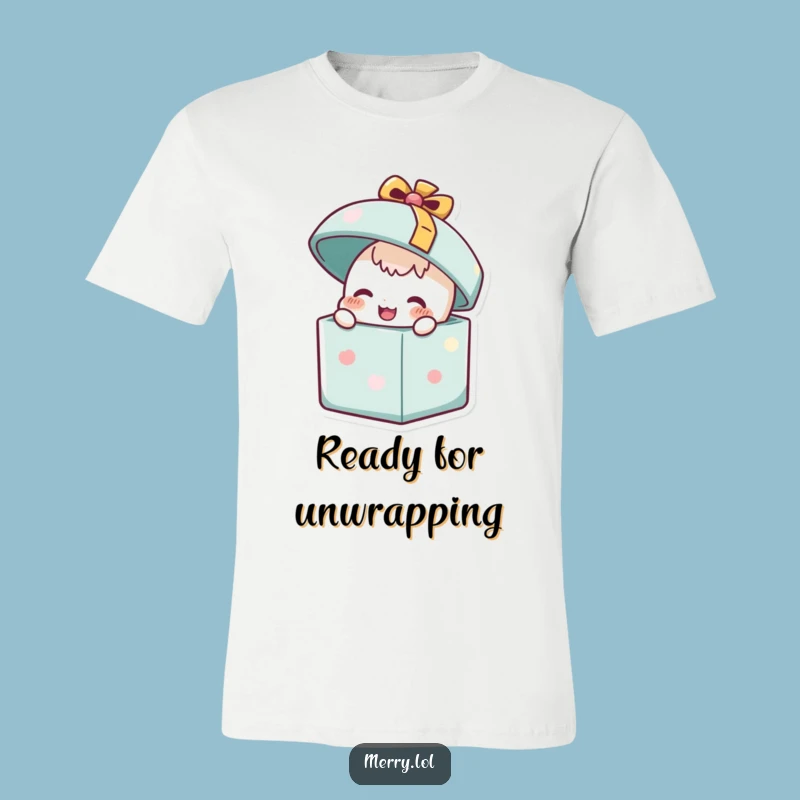 Funny Happy Present T-Shirt: Wear Your Excitement for Gifts